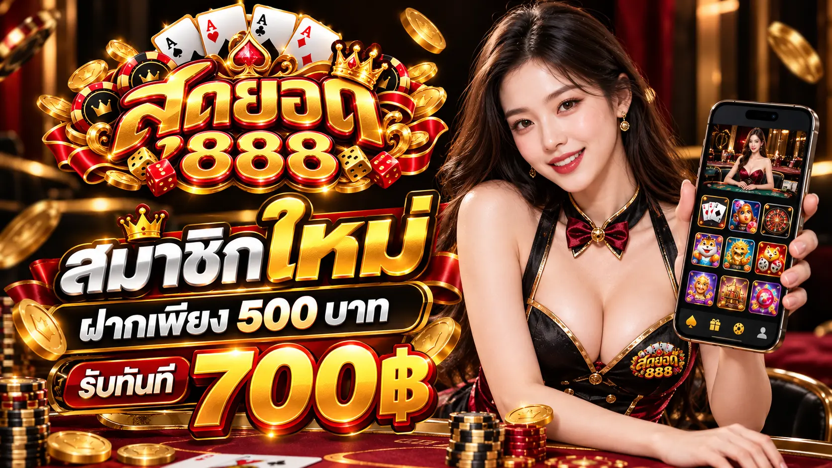 สุดยอด888 โปรสมาชิกใหม่